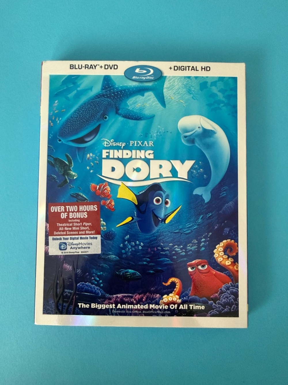 Disney Pixar Finding Dory Blu-ray + DVD